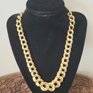 Monet Elegant Gold Chain Necklace